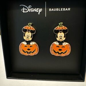 Disney BaubleBar Halloween Mickey Earrings